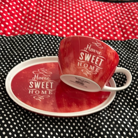 🏡2 piece snack set Home Sweet Home 🏡 new no tags - Picture 5 of 7